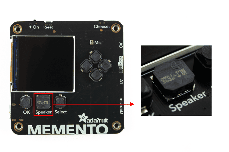 Adafruit Memento Speaker Module