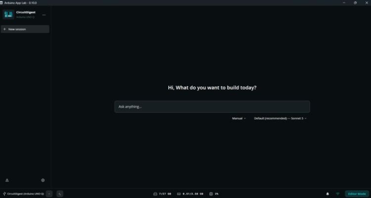Agent mode interface
