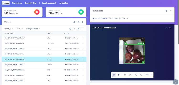 AgriSafe Edge Impulse Model Training 2