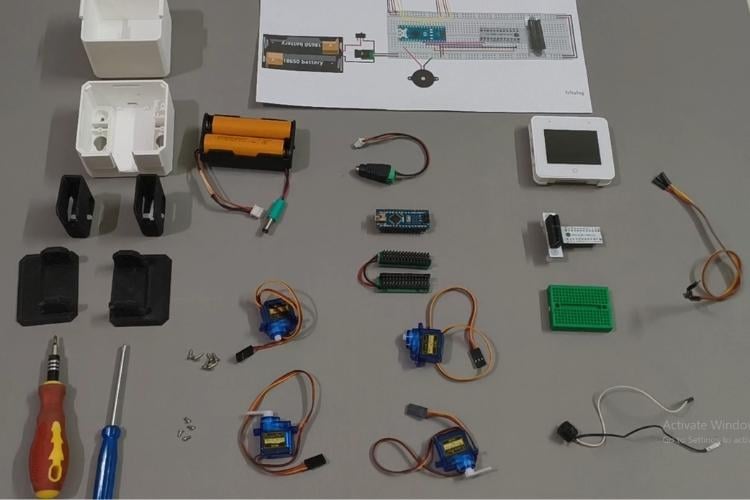 Aigis Master Robot Parts