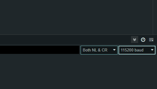 Arduino IDE Serial Monitor Window