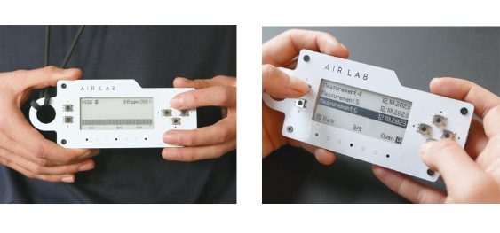 Air Lab - Network Artifacts - Measurements and Co2