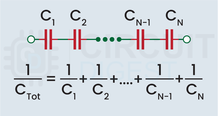 Capacitor in Series Calculator