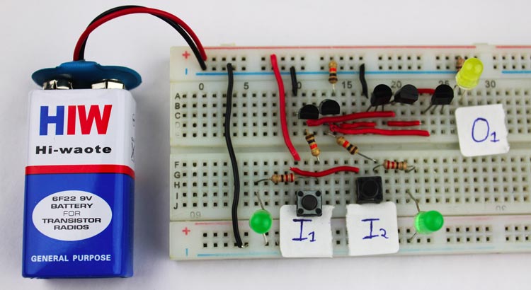 xor gate transistor diagram