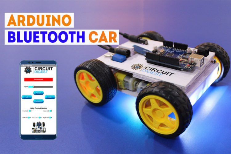 DIY Arduino Bluetooth Car Controlled by Mobile Application
