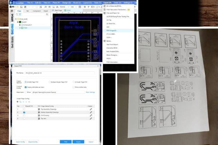 Design and Mirror Printing