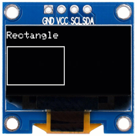 Drawing Rectangles on OLED