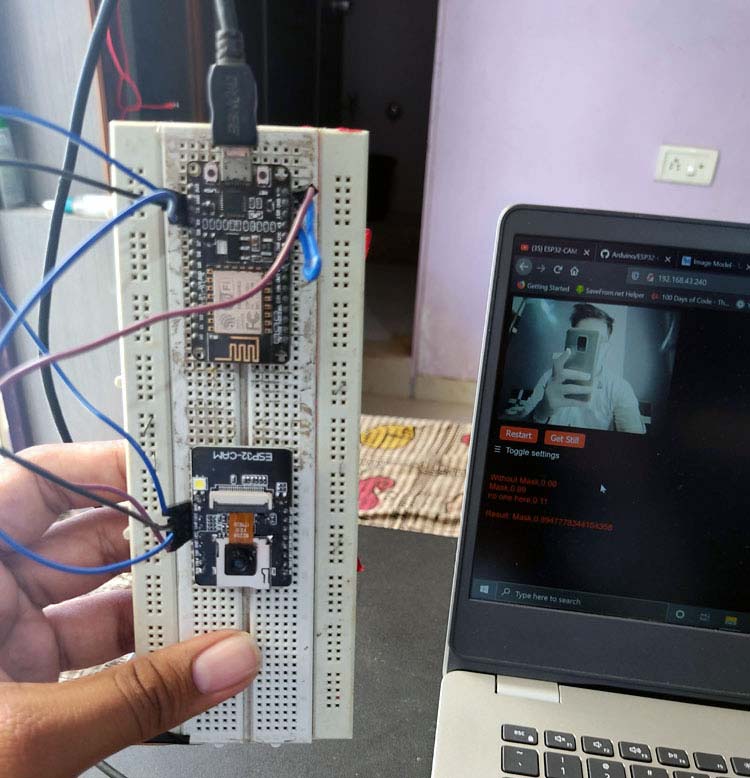 ESP32 Face Mask Detection