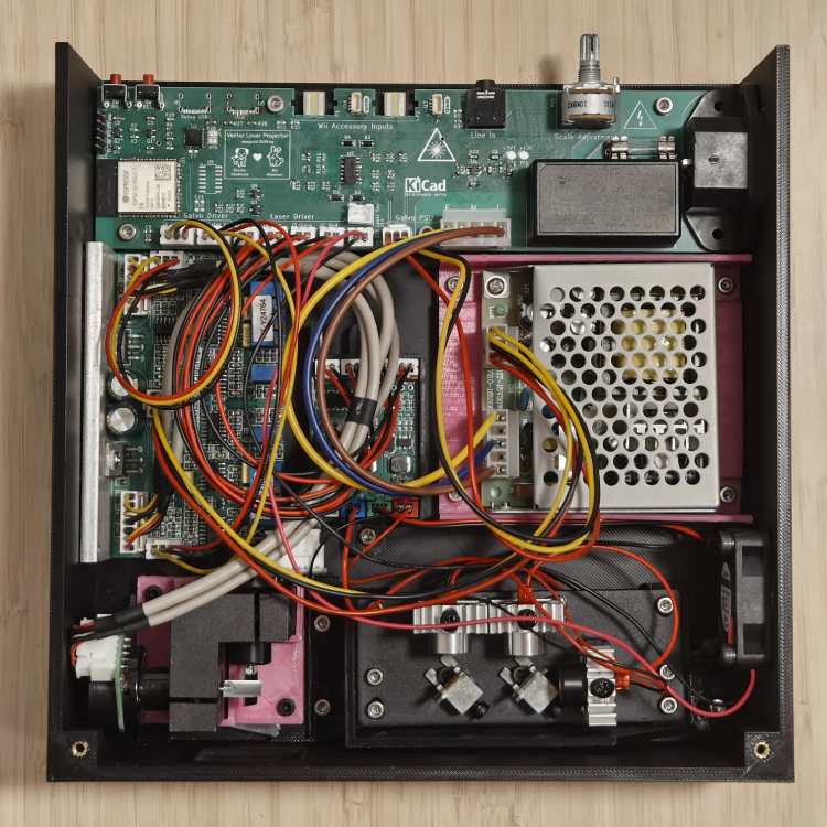 ESP32-Powered Laser projector