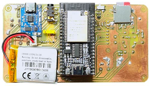 Retro Game Console Circuit Board