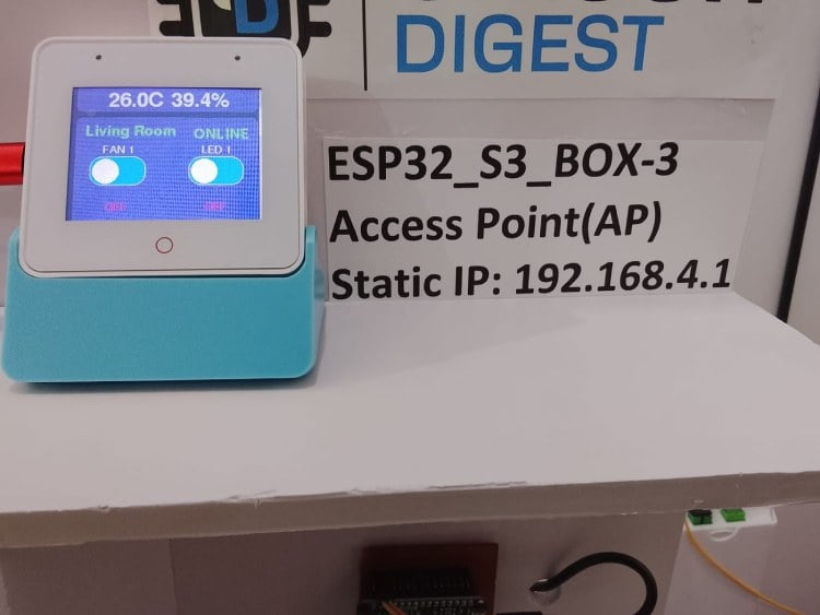 ESP32 S3 BOX-3 Access Point