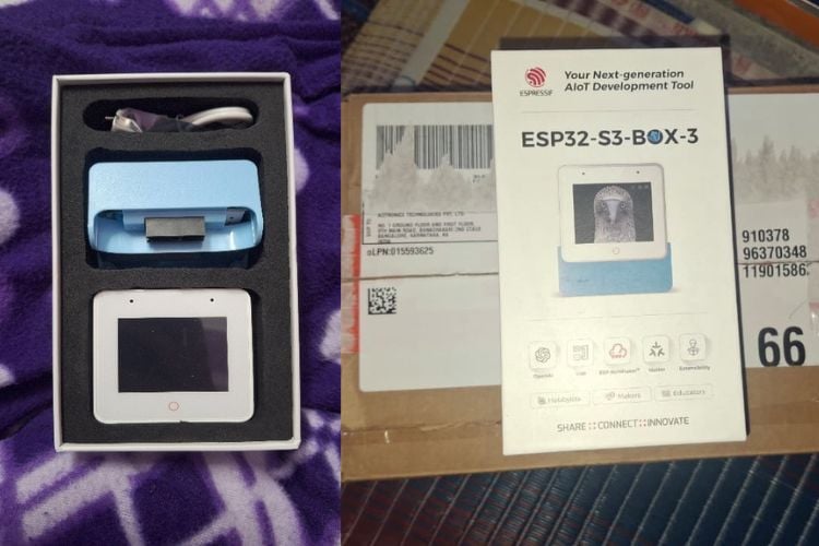 ESP32 S3 Box 3 Aiot Development Tool Unboxing