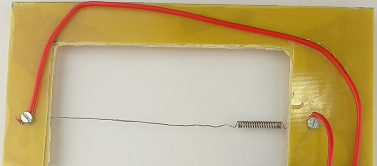 Epoxy Sheet with Nichrome Wire