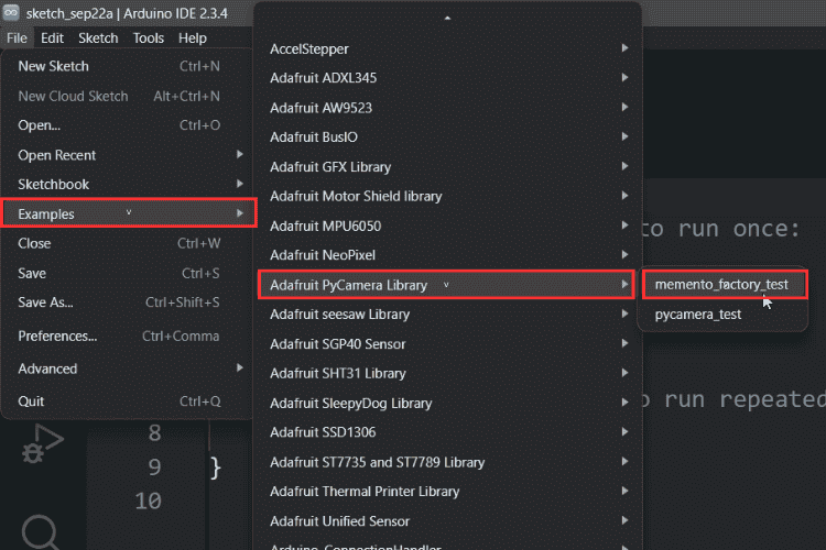 Selection of Example Programs