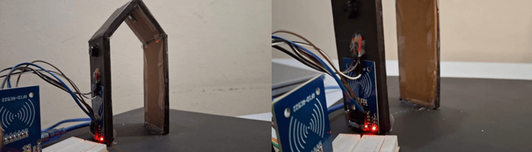 Find My Book AI IoT Smart Library Door System