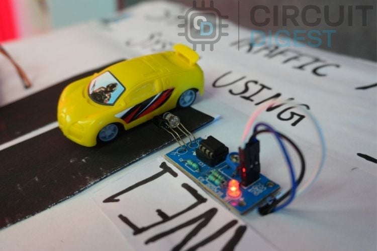 IR Sensor Vehicle Detection