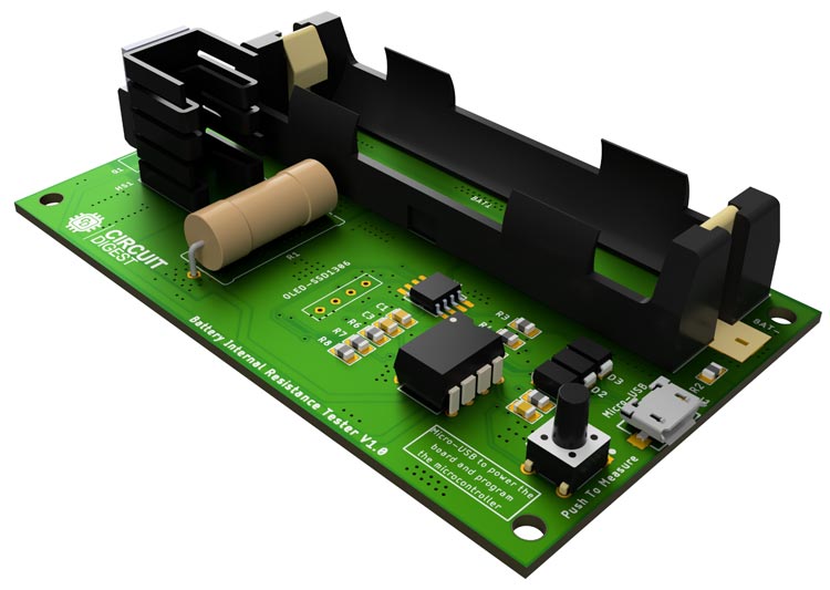 How to make Battery Internal Resistance Meter with Arduino and