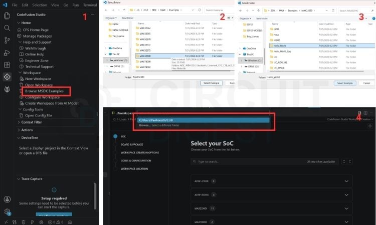 Importing an Example