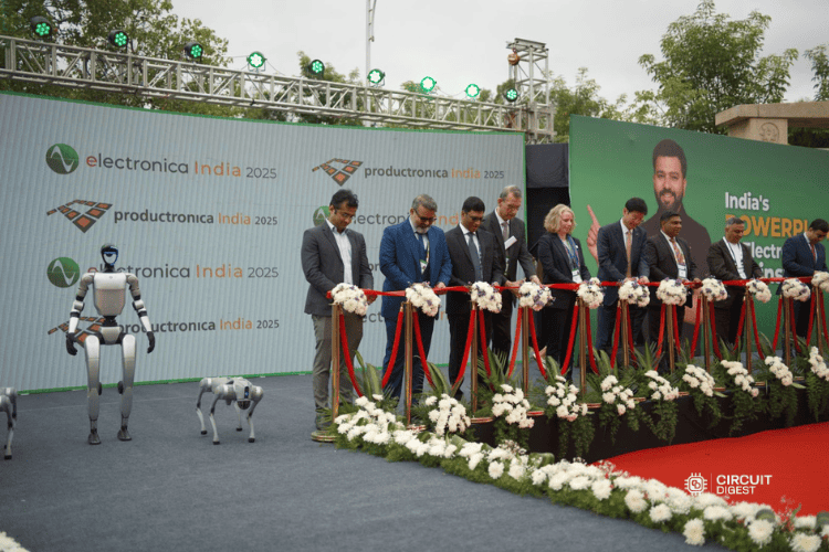 Inauguration of electronica India productronica India 2025