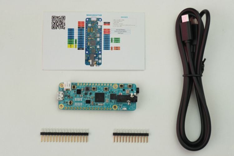 Inside the MAX32655FTHR Development Kit
