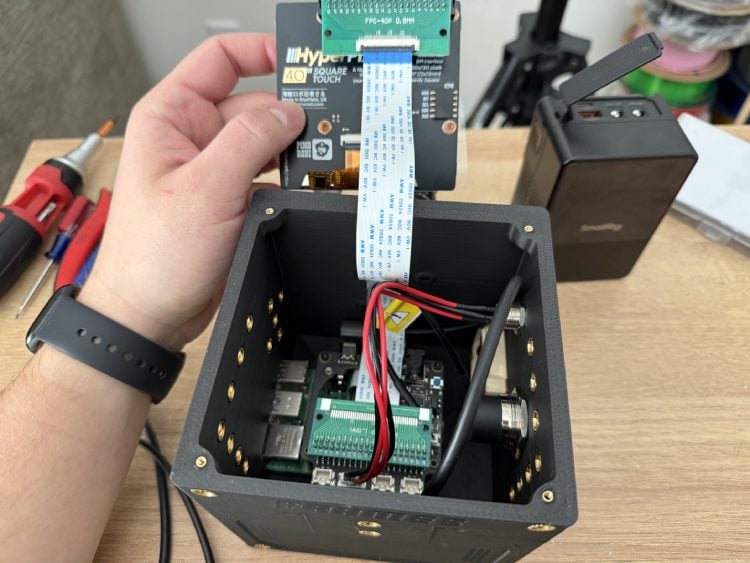 Inside CinePi Frame8 DIY Camera