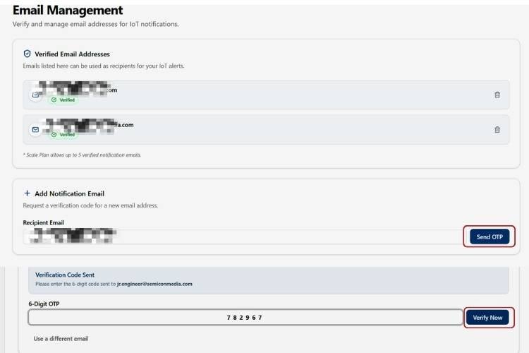 Linking Email Address Process