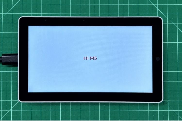 M5GFX Tab5 UiFlow2 Hi M5 example