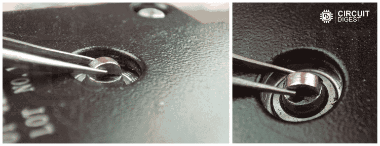 Magnet Placement on the Shaft