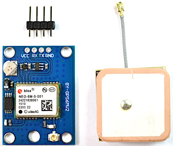 NEO-6M GPS Module with Antenna