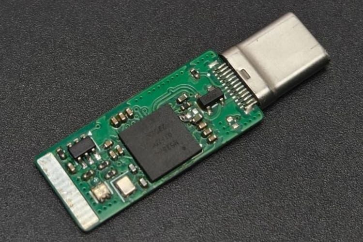 NRF52840 FIDO2 Key Assembled PCB