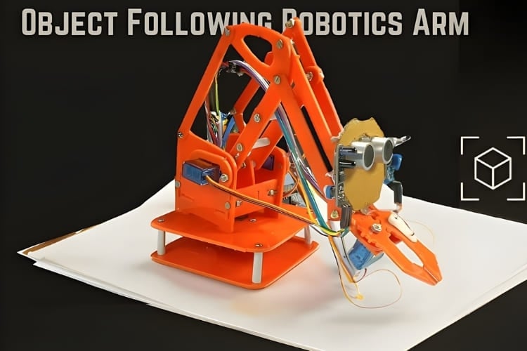 4-DOF object tracking robotic arm using Arduino UNO with ultrasonic and IR sensors for autonomous object following