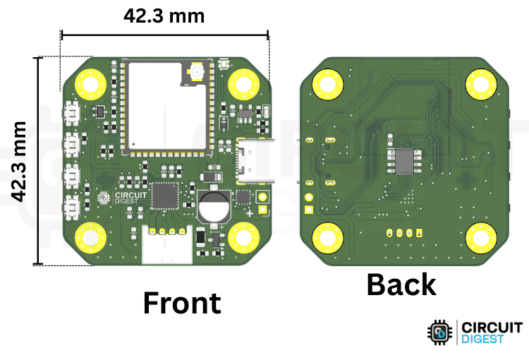 PCB Design of Wireless Stepper Motor Controller