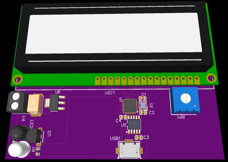 PCB Design for Body Monitoring System