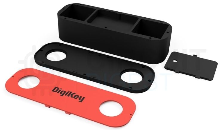 3D-printed enclosure