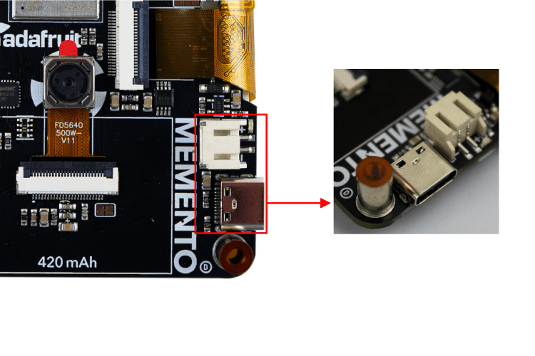 NeoLED, Switch and Buttons on Memento