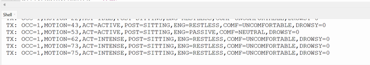 Privacy Preserving Camera Semantic Serial Output