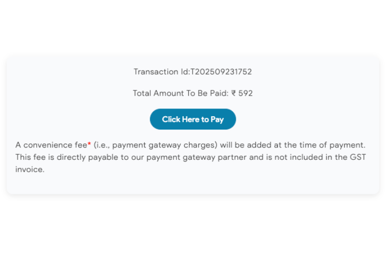 Proceed to Pay