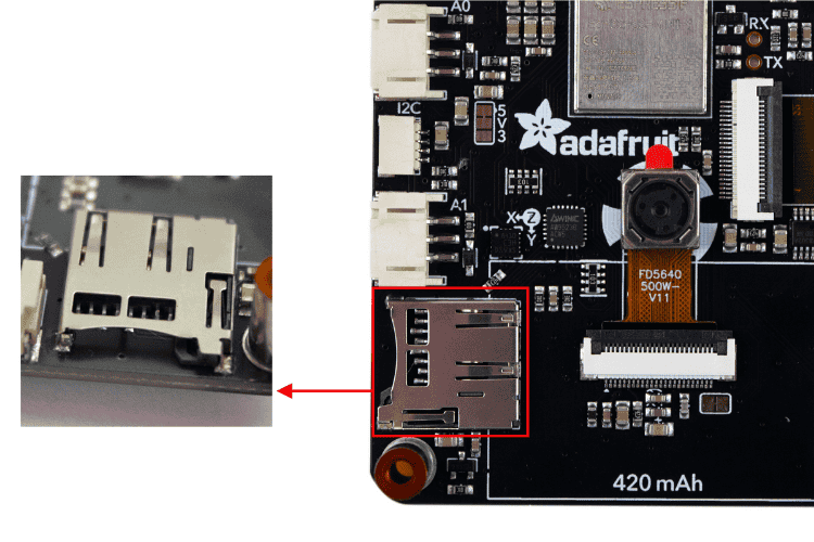 SD Card Slot Memento