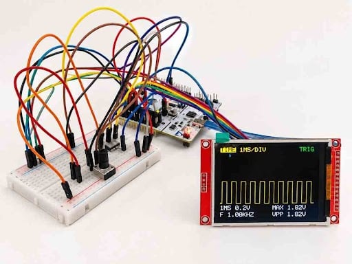 STM32 Digital Oscilloscope: 600kS/s DIY Build with ADC DMA