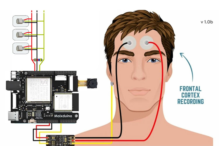 Schematics of EEG Operator Wheelchair Demonstration