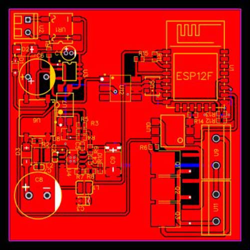 Smart AC Controller PCB Design