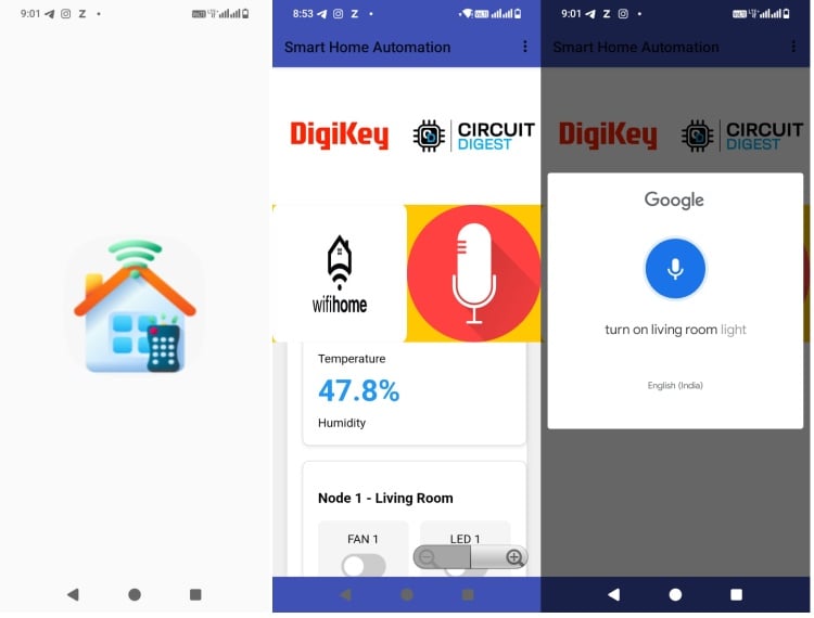  Smart Home Automation App