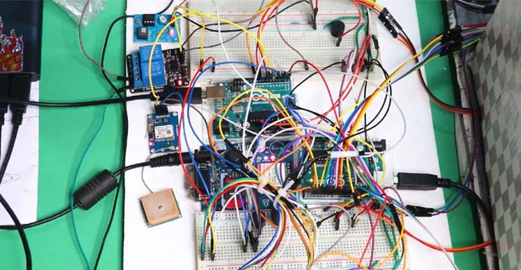 Social Distancing System Circuit