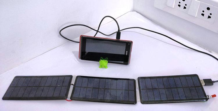 Solar Powered Cell Phone Charger Circuit