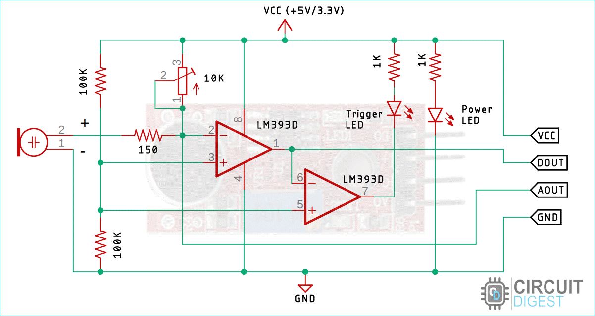 How A Ky 038 Sound Sensor Works And How To Interface It With Esp32 9701