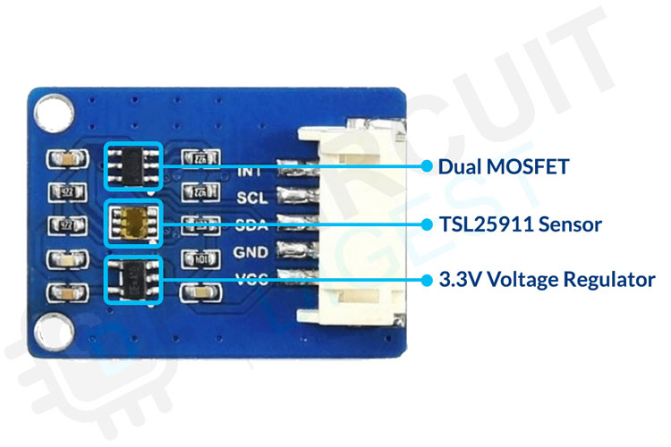 TSL25911 Ambient Light Sensor Module Parts