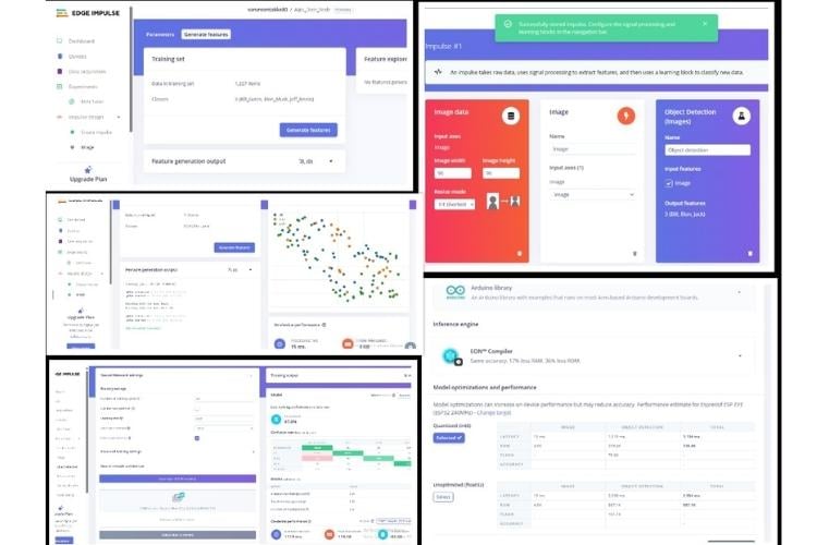 Training and Optimizing the Model in Edge Impulse