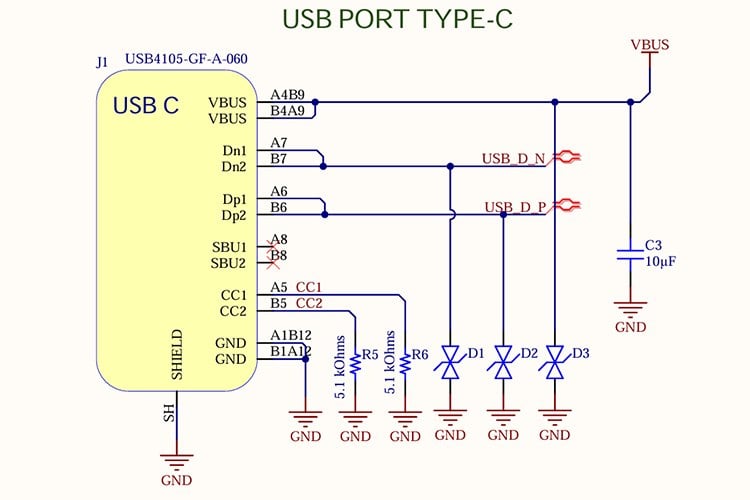 USB Port Type C