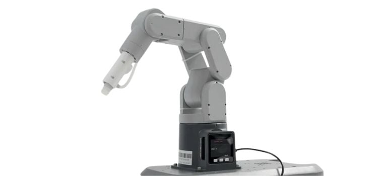 Vacuum Gripper Mounted on the MechArm 270