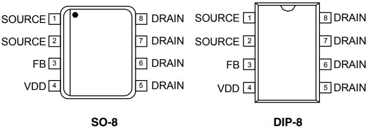 Viper22A IC Pinout